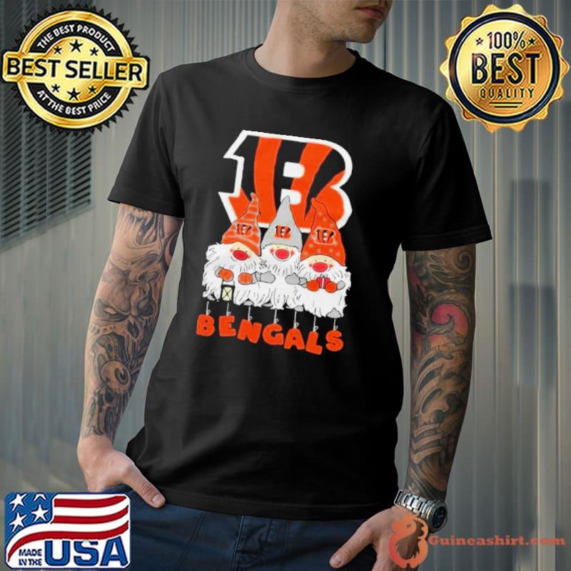 Cincinnati Bengals The Gnomes Christmas shirt, hoodie, sweater, long sleeve  and tank top