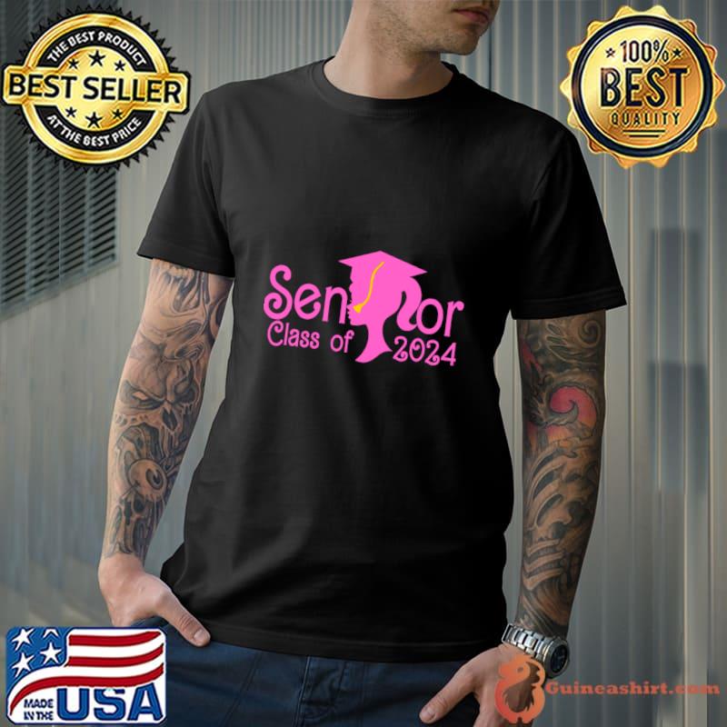 Class of 2024 Senior Pink Seniors 2024 Girls T-Shirt Unisex