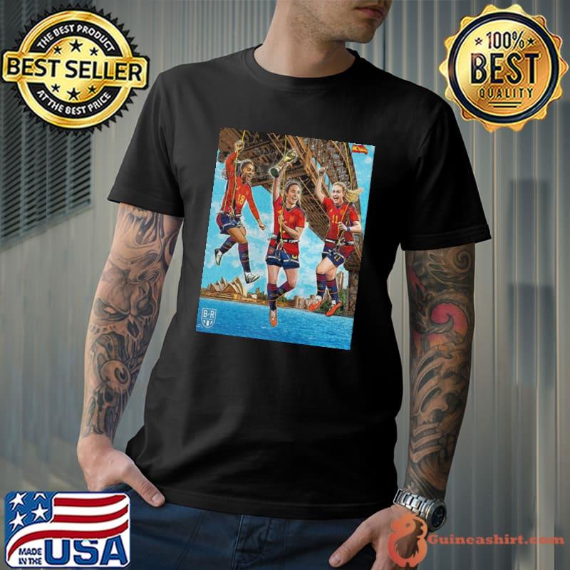Congratulations Spain Win Their First Women’s World Cup 2023 Shirt (watermarked) Unisex