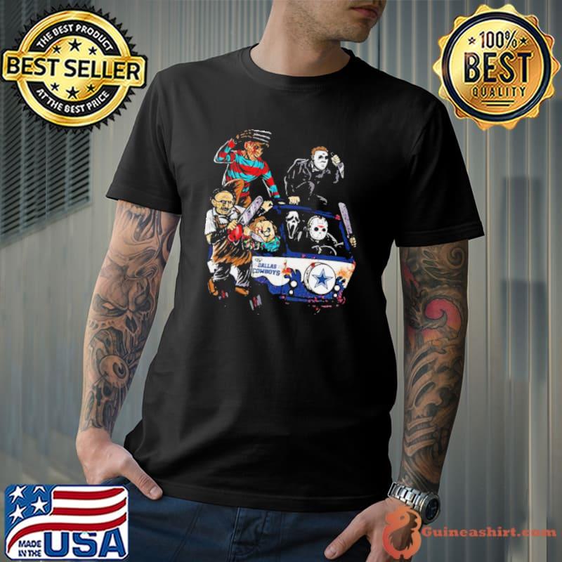 Dallas Cowboys Horror Movies Characters Halloween 2023 s Unisex