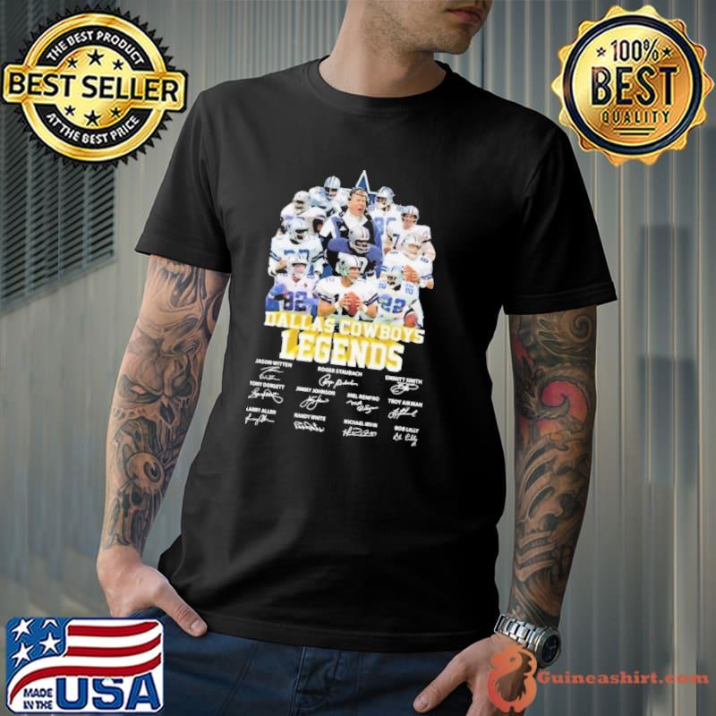 Dallas cowboys legends signature shirt