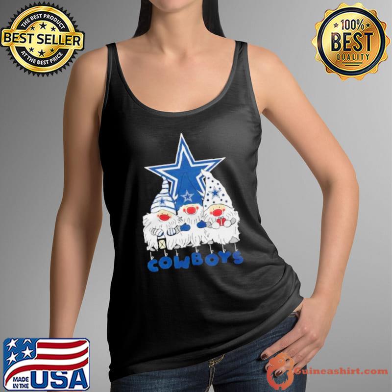 Dallas Cowboys The Gnomes Christmas Shirt Tank Top