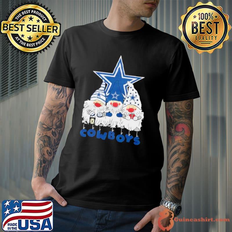 Dallas Cowboys The Gnomes Christmas T-shirt,Sweater, Hoodie, And Long  Sleeved, Ladies, Tank Top