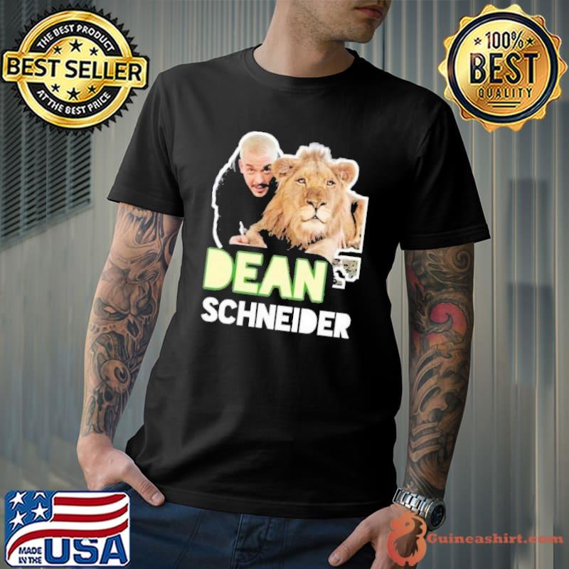 Dean schneider with lion shirt