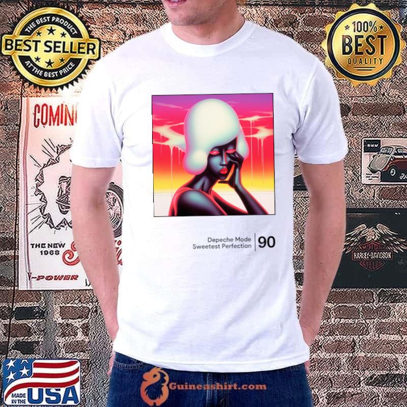 Depeche Mode Sweetest Perfection Minimalist Graphic T-Shirt