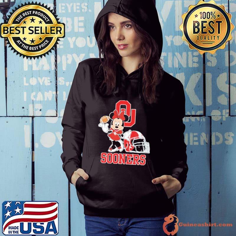 Disney Minnie Mouse Oklahoma Sooners Football 2023 Shirt, hoodie