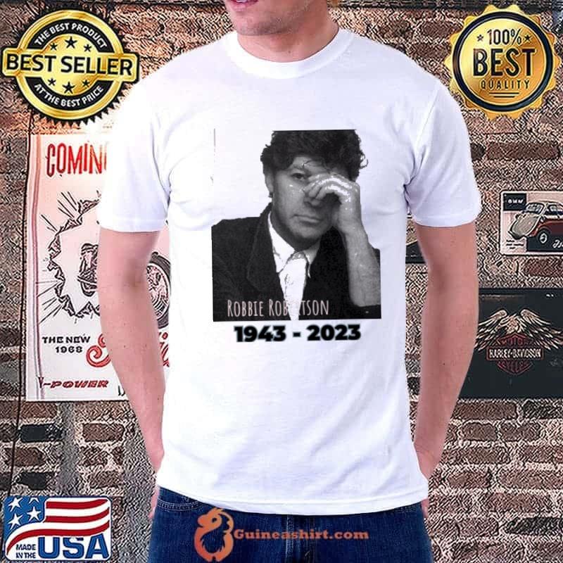 Echoes of Robbie Robertson Resonating Through Music Memorial Shirt