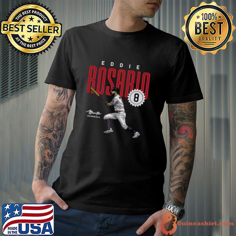 Eddie Rosario Leftfielder Baseball Atlanta Card T-Shirt - Guineashirt  Premium ™ LLC