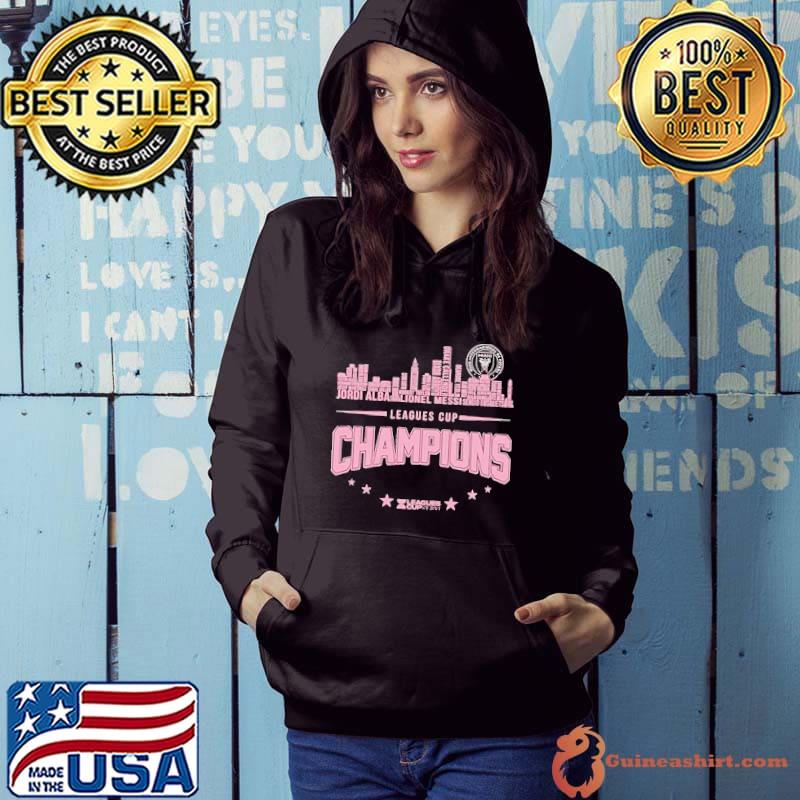 Funny lionel Messi Inter Miami Leagues Cup Champions 2023 Shirt Hoodie