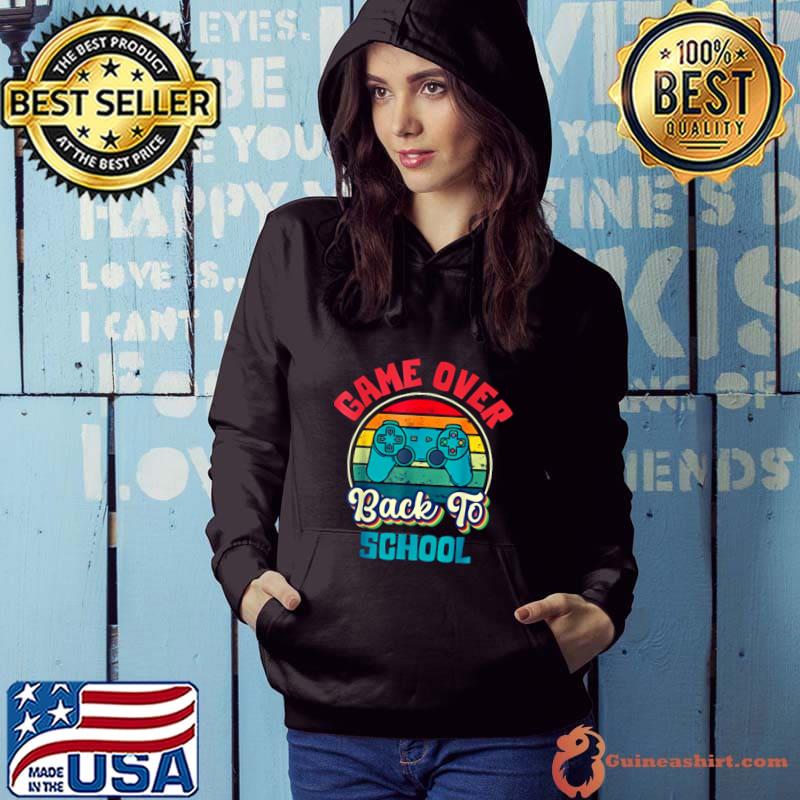 Game Over Back to School Video Game Vintage T-Shirt