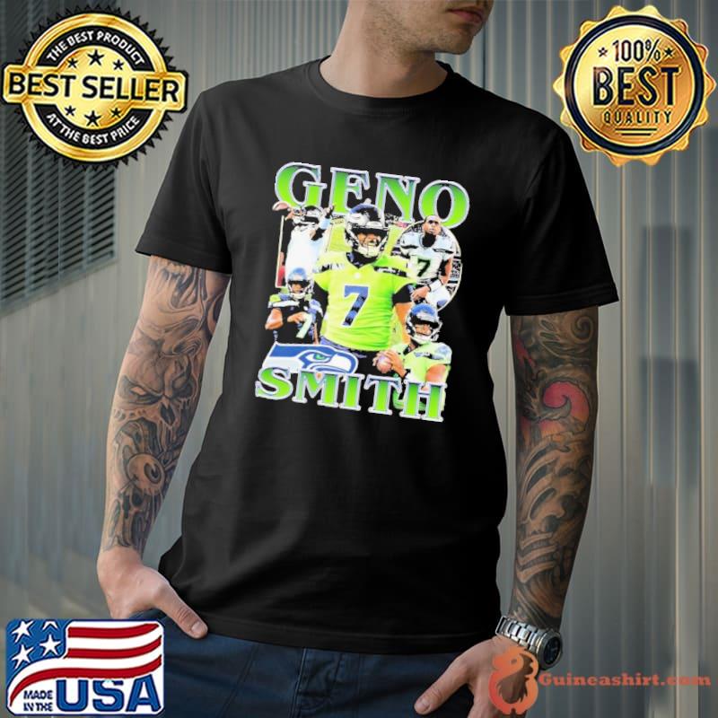 Geno Smith Seattle Seahawks baseball Shirt - Guineashirt Premium ™ LLC