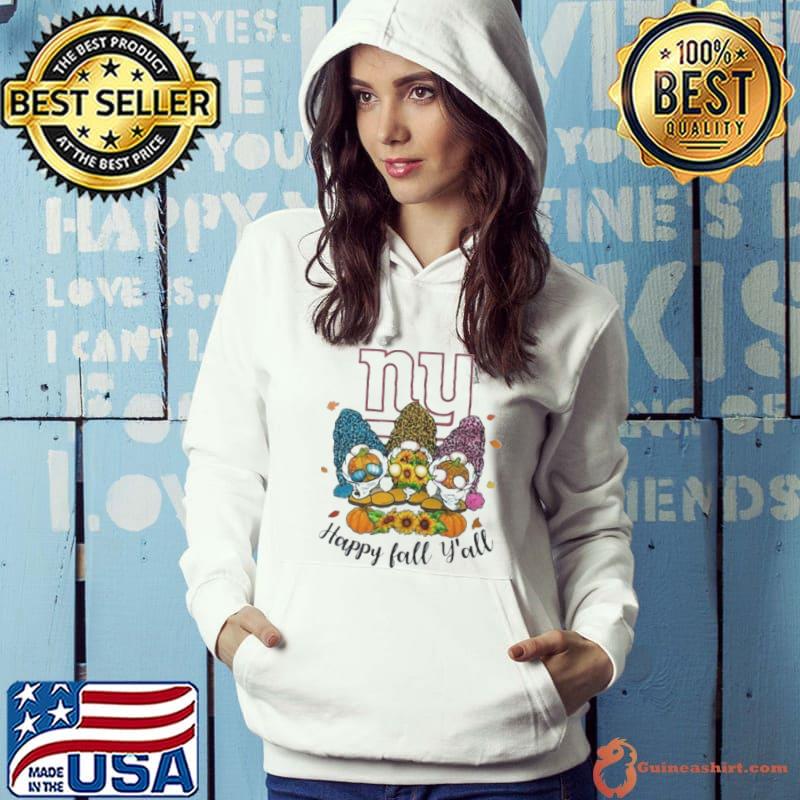 New York Giants Happy Fall Y'all shirt, hoodie, sweater, long