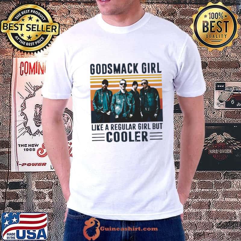 Godsmack girl like a regular girl but cooler vintage T-Shirt