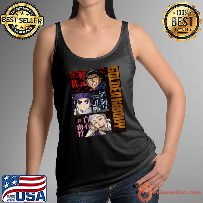 Golden Kamuy Characters Anime Poster Shirt