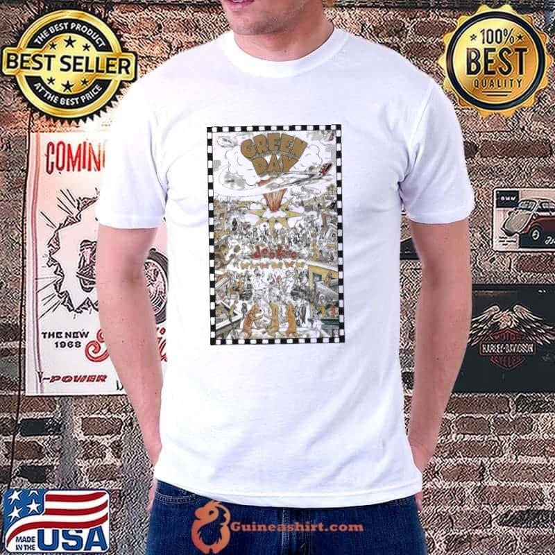 Green Day dookie 30th Anniversary Poster shirt