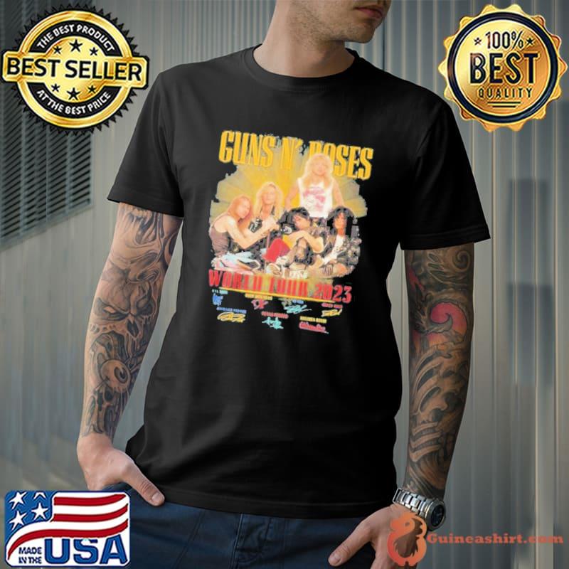 Gund N Roses World Tour 2023 Shirt