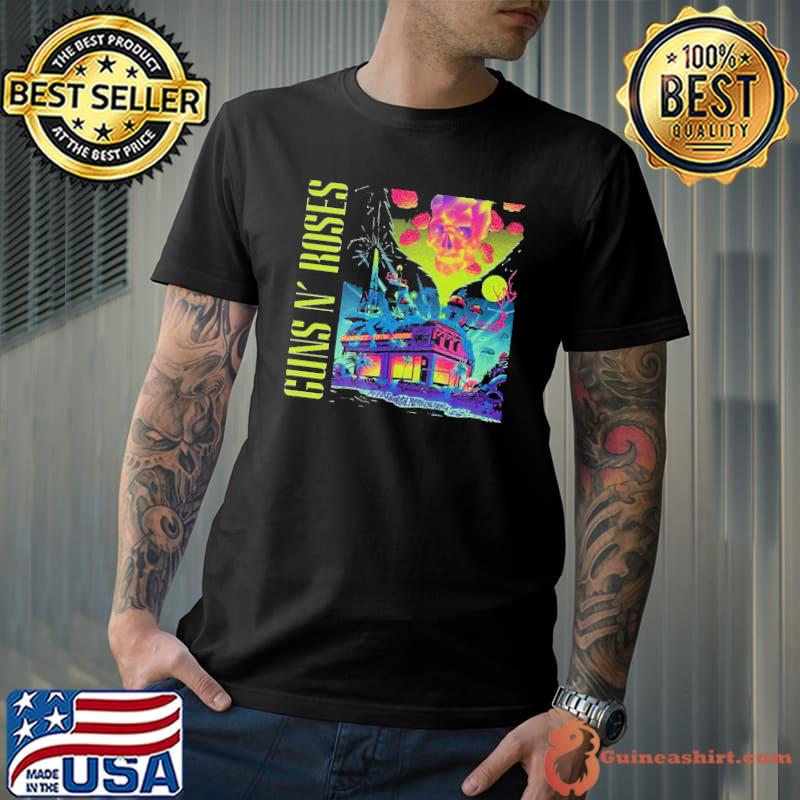 Guns N Roses World Tour August 18th 2023 Pittsburgh Pennsylvania Unique Shirt Unisex