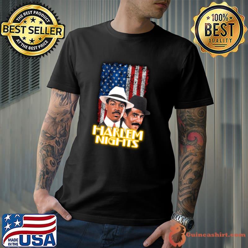 Harlem Nights Film American Drama Usa Flag T-Shirt