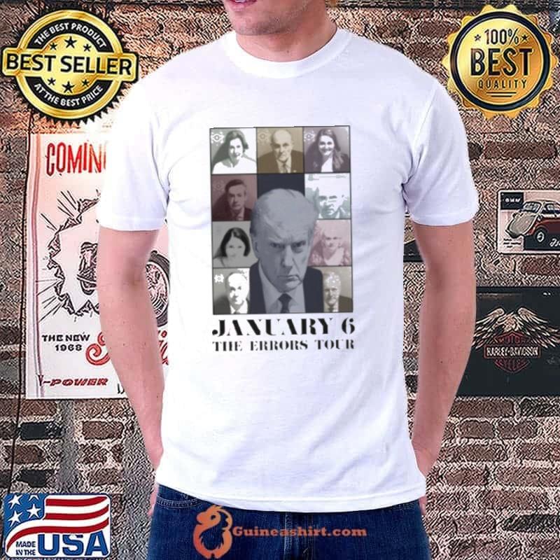 Heathergtv Donald Trump January 6 The Errors Tour Shirt