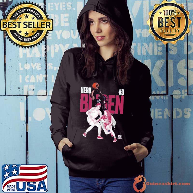 Heru Bligen FDU University Basketball Caricature Shirt