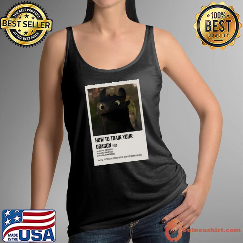 How To Train Your Dragon Toothless Poster T-Shirt Tank Top