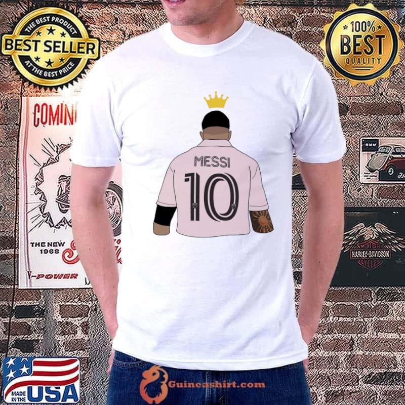 Inter Miami Messi Goat Crown 10 Football shirt