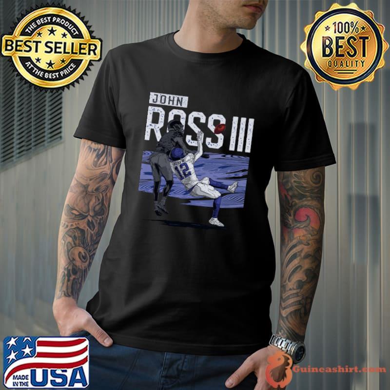 John Ross former American football wide receiver III New York G Catch T-Shirt Unisex