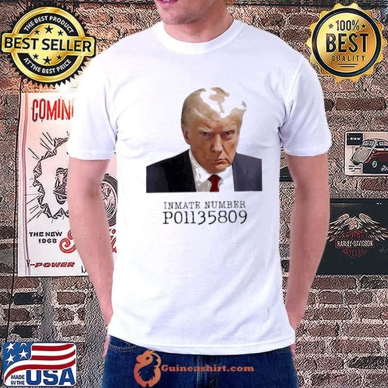 Jon Cooper Inmate Number P01135809 Donald trump Shirt