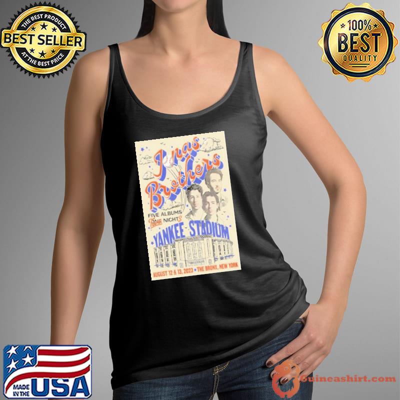Jonas Brothers Concerts Tour Yankee Stadium The Bronx NY Aug 12 & 13 2023 s Tank Top