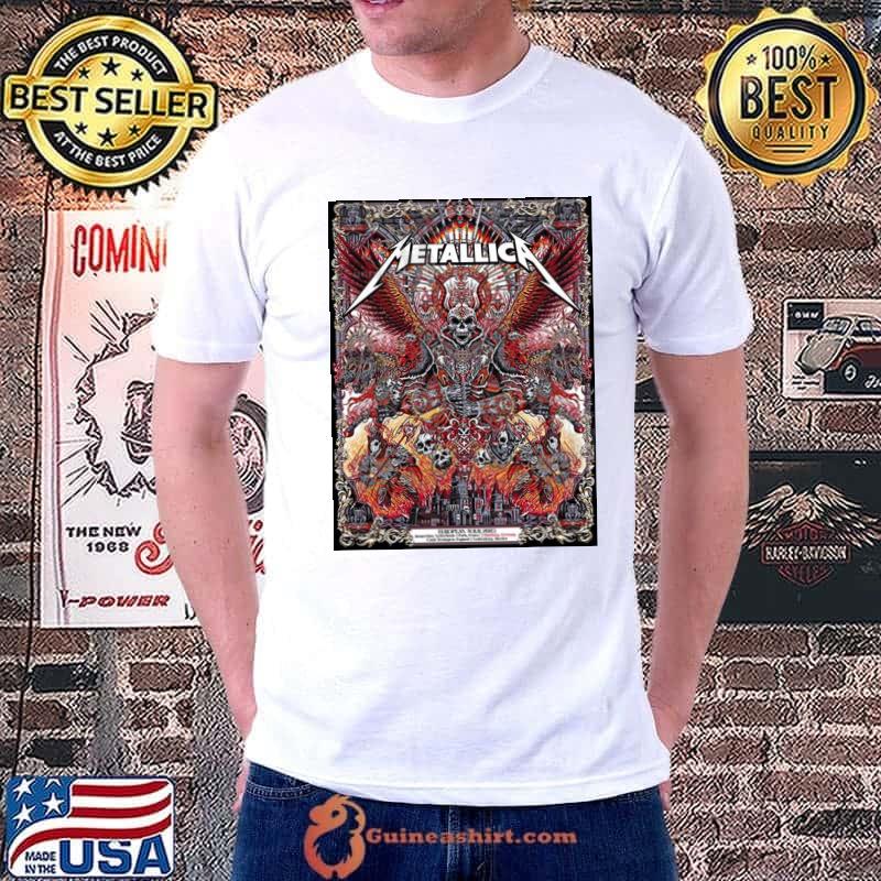 Juan Ma Orozco’s Metallica European Tour 2023 Shirt (watermarked)