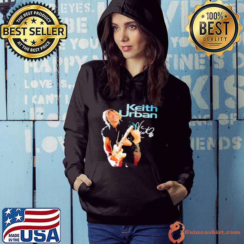 Keith Urban signature play guita singer shirt