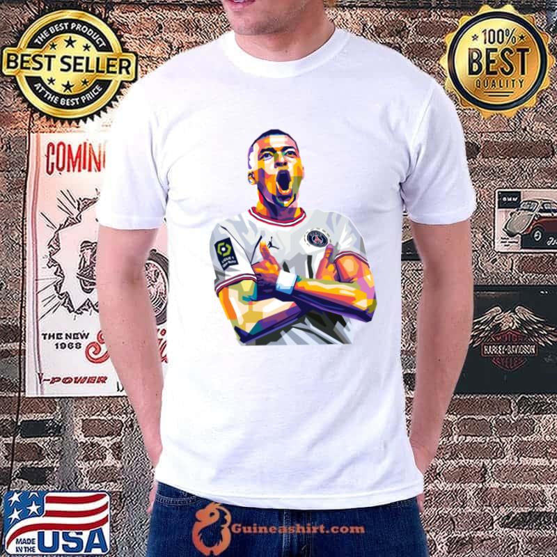 Kylian mbappe goal celebration football T-Shirt