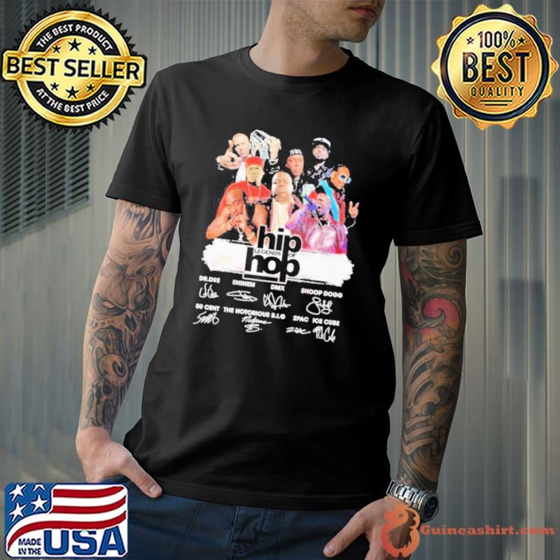 Legends Of Hip Hop Dr.Dre And Eminem And Dmx And Snoop Dogg Shirt