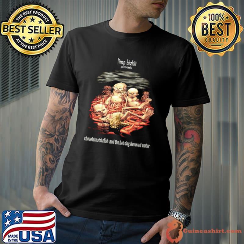 Limp Bizkit presents chocolate starfish and the hot dog flavored water band T-Shirt