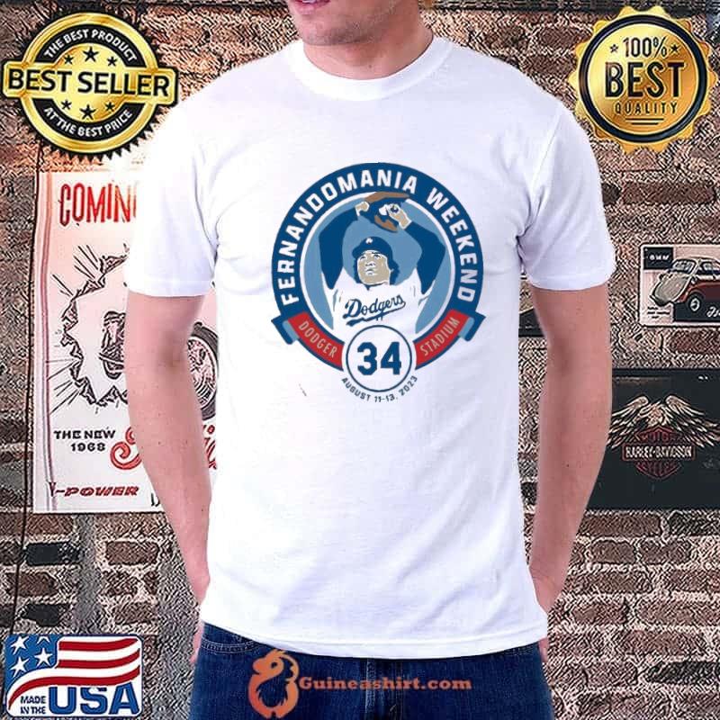 Los Angeles Dodgers Fernandomania Weekend Dodger Stadium 34 Shirt
