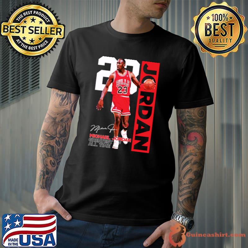 Michael Jordan 23 Sports Greatest All Time Signature T-Shirt