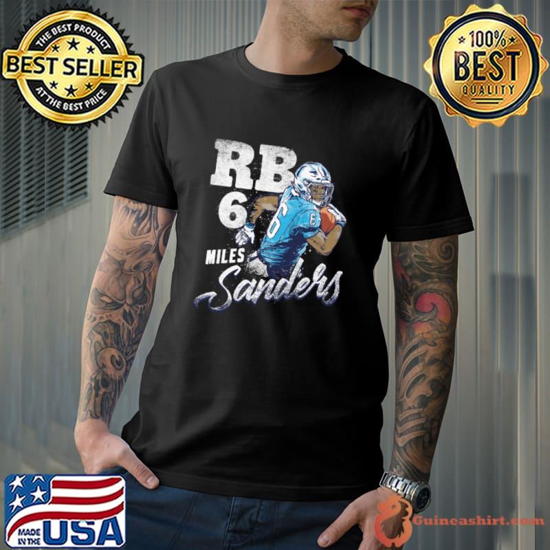 Miles Sanders Running Back For Carolina Panthers Team T-Shirt Unisex