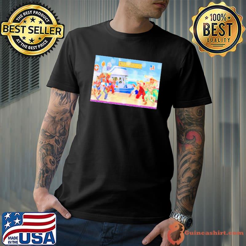 Montgomery Riverfront Brawl x Street Fighter video game characters s Unisex