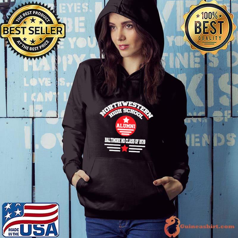 Northwestern high school alumni baltimore md class of 1978 shirt