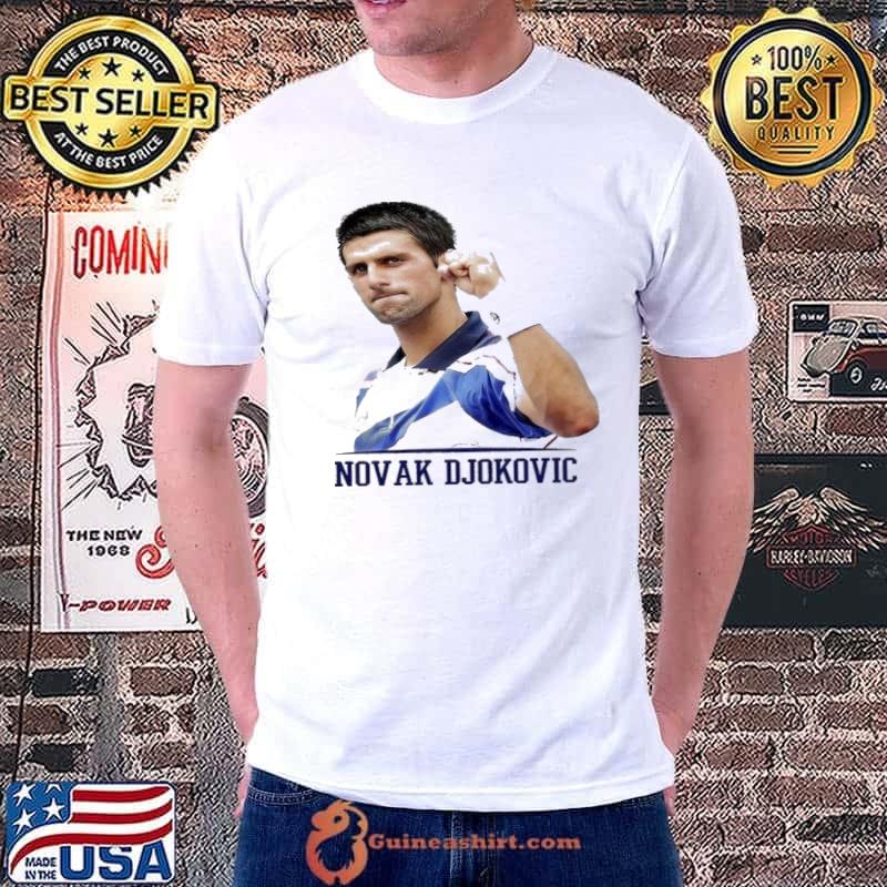 Novak Djokovic Player Tennis Association of Tennis Professionals shirt
