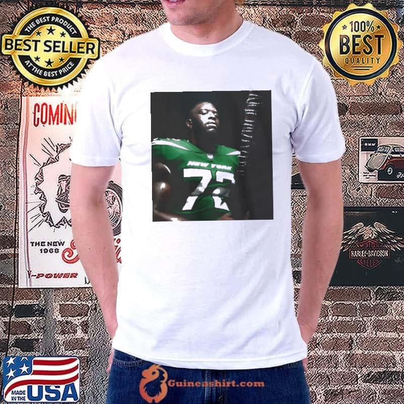 NY Jets Michael Clemons scary football shirt