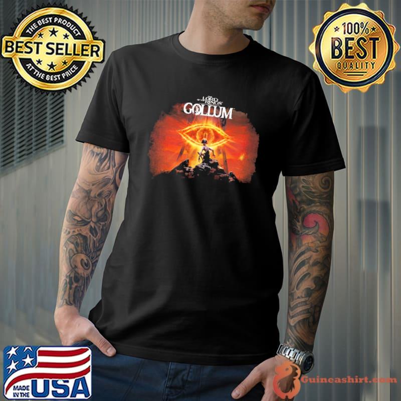 Official The Lord of the Rings Gollum Logo Shirt