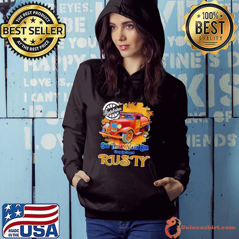 Old trucks never ide they just get rusty watercolor shirt