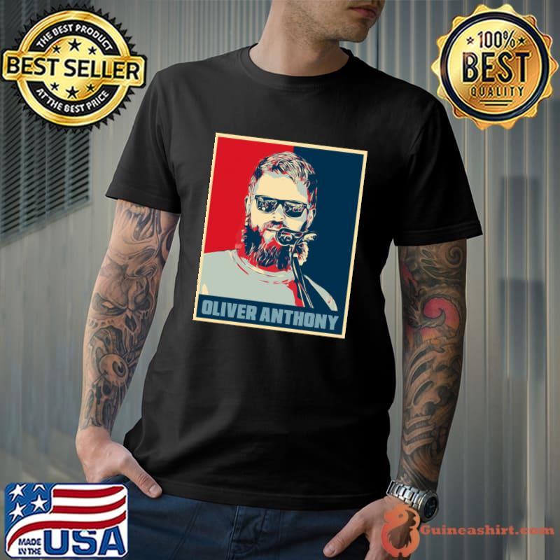 Oliver Anthony Hope Poster Popart American country-folk singer-songwriter T-Shirt
