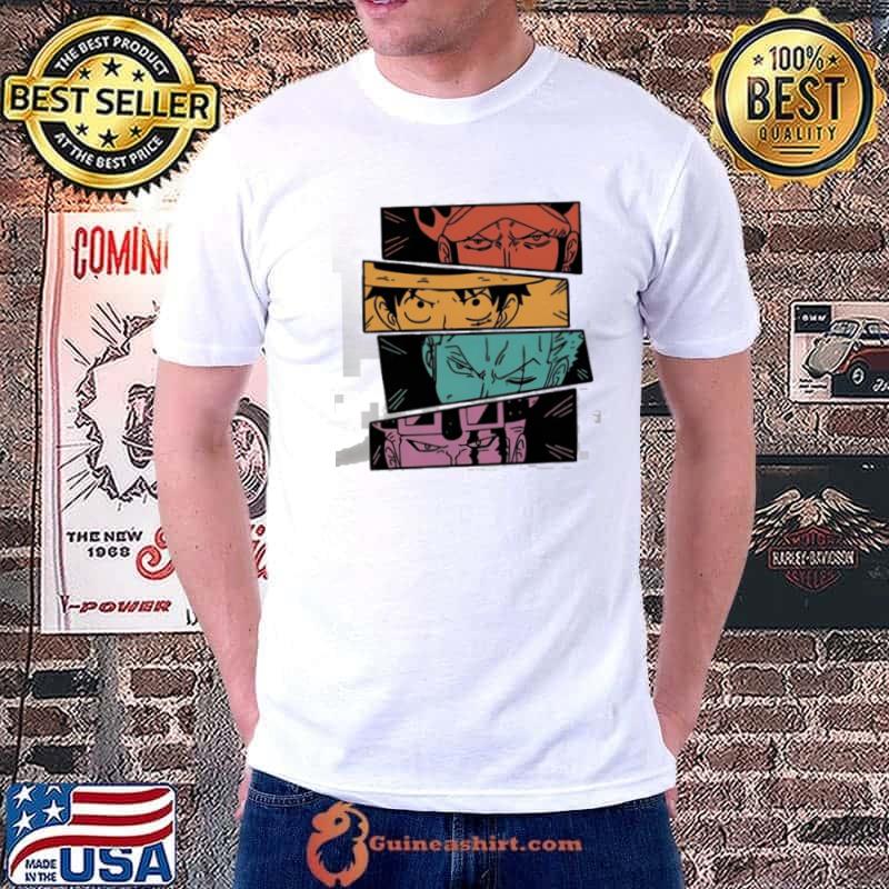 One Piece Straw Hat Pirates Monkey D. Luffy, Zoro Shirt