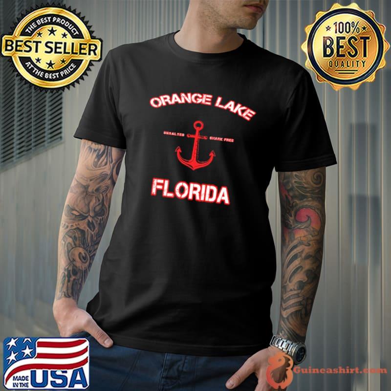 Orange lake florida unsalted shark free shirt