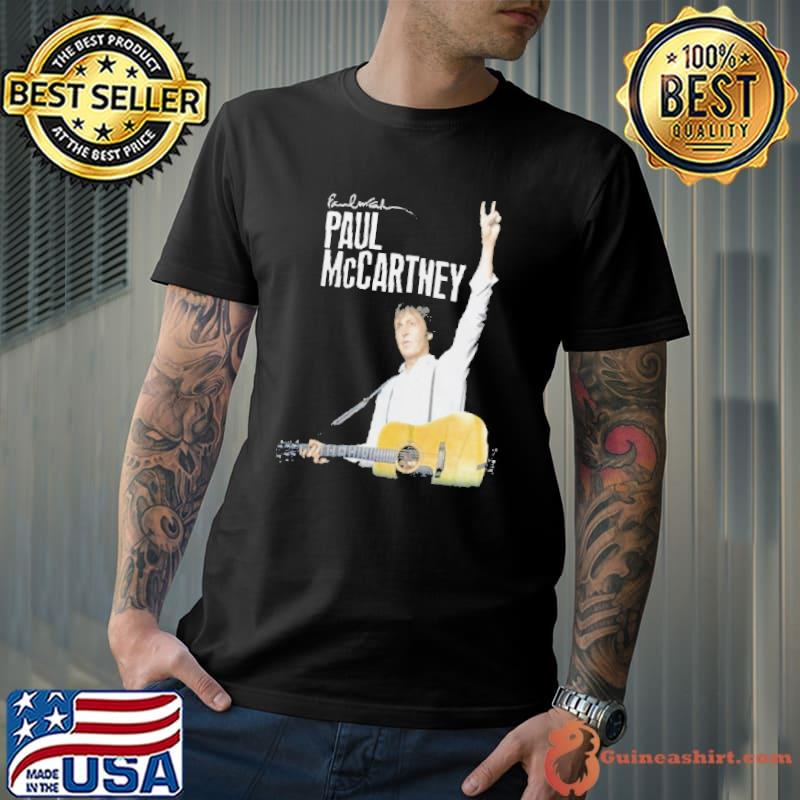 Paul Mc Cartney signature English singer s Unisex