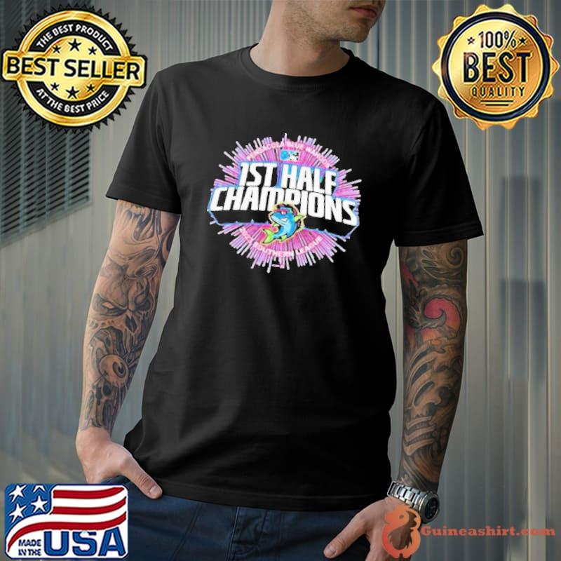 Pensacola blue wahoos 1st half champions 2023 southern league shirt