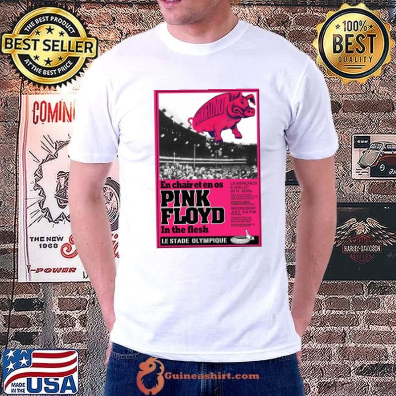Pink Floyd concert in the flesh stade olympique pig T-Shirt