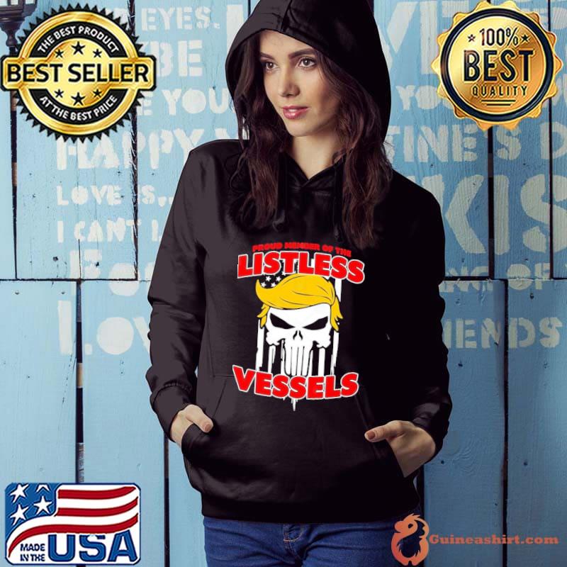 Proud Member Of The Listless Vessels Trump Punisher Flag Shirt